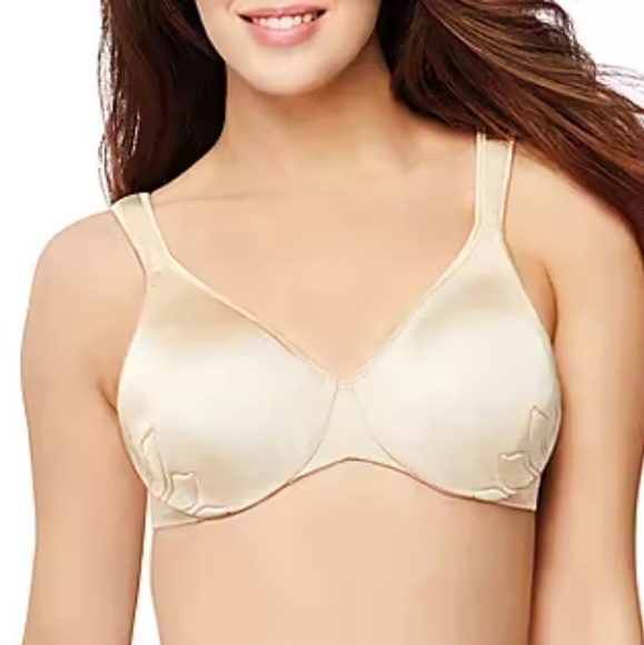 Bali Live It Up Seamless T Shirt Underwire Full Coverage Bra - Picture 1 of 9